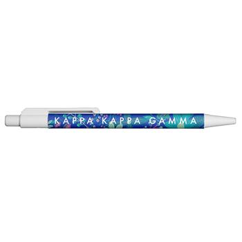 Kappa Kappa Gamma Sorority Floral Pen - Alexandra Co. a3011