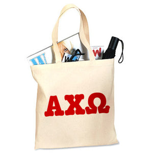 Alpha Chi Omega Budget Tote, Printed Letters - 825 - CAD