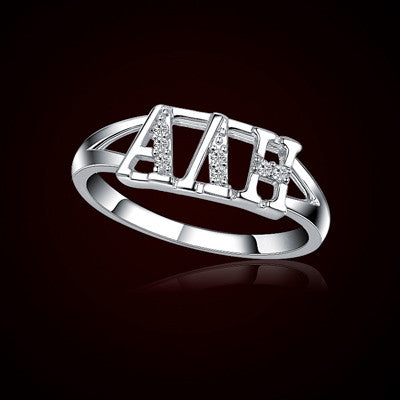 Alpha Delta Eta Sorority Ring - GSTC-R001