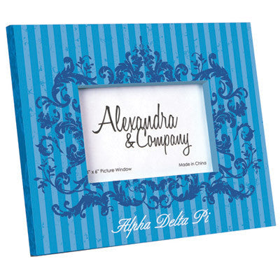 Vintage Alpha Delta Pi Paper Frame - Sale - Alexandra Co. a1056