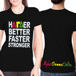 Harder Better Faster Stronger