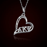 Alpha Kappa Psi Fraternity Heart Charm - GSTC-HeartCharm