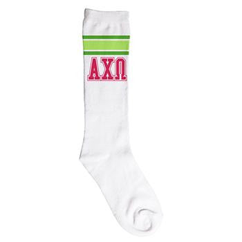 Alpha Chi Omega Knee High Socks - a3008