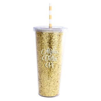 Sorority Glitter Tumblers - a3003