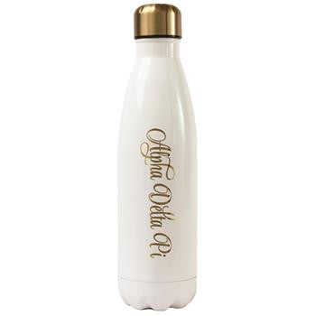 Sorority Stainless Steel Shimmer Water Bottle - a3001