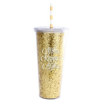 Sorority Glitter Tumblers - a3003