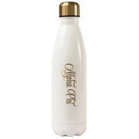 Alpha Phi Stainless Steel Shimmer Water Bottle- a3001