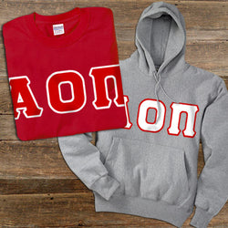 Alpha Omicron Pi Hoodie & T-Shirt, Package Deal - TWILL