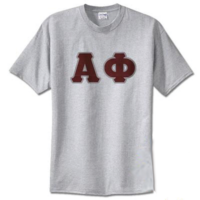Alpha Phi Standards T-Shirt - G500 - TWILL