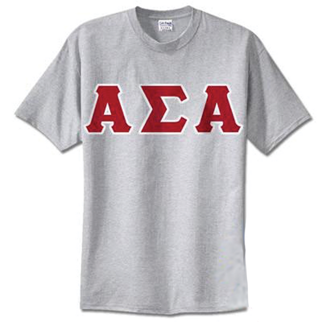 Alpha Sigma Alpha Standards T-Shirt - G500 - TWILL