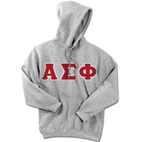 Alpha Sigma Phi Standards Hooded Sweatshirt - $25.99 Gildan 18500 - TWILL