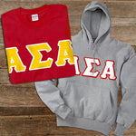 Alpha Sigma Alpha Hoodie and T-Shirt, Package Deal - TWILL