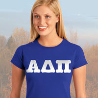 Alpha Delta Pi Ladies' Softstyle Printed T-Shirt - Gildan 6400L - CAD