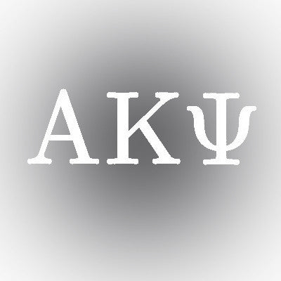 Alpha Kappa Psi Car Window Sticker - compucal - CAD