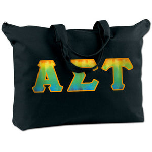 Alpha Sigma Tau Shoulder Bag - BE009 - TWILL