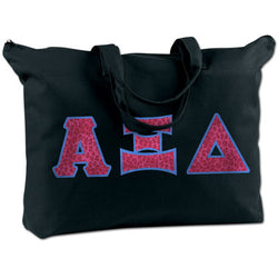 Alpha Xi Delta Shoulder Bag - BE009 - TWILL