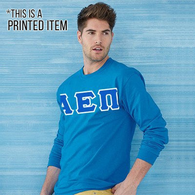 Custom Greek Fraternity Long-Sleeve T-Shirt Greek Merchandise ...