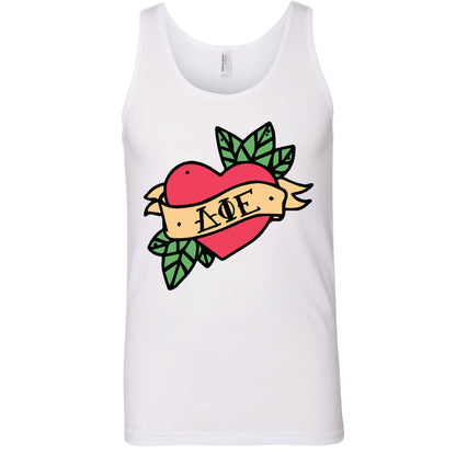 Sorority Banner Heart  - PL408 - SUB