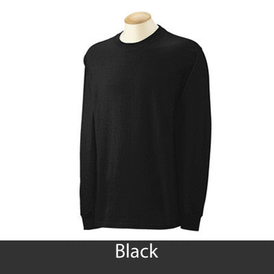 I Love Phi Sigma Sigma Printed Longsleeve - Gildan 2400 - CAD