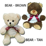 Greek Sweetheart Teddy Bear - 25001-2 - SUB