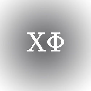 Chi Phi Car Window Sticker - compucal - CAD