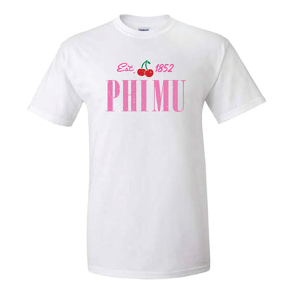 Printed Retro Cherry - DTG