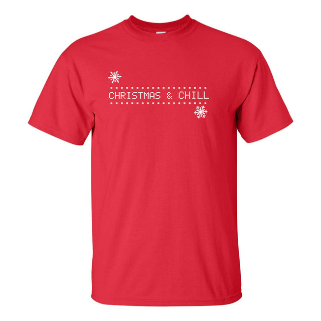 Greek Limited Edition Christmas and Chill T-Shirt - Gildan 5000 DIG