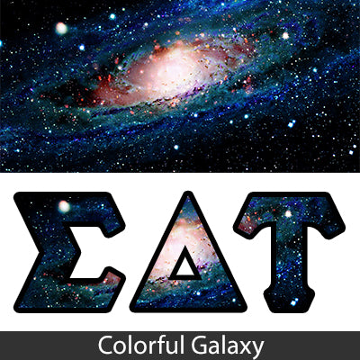 Sorority Bid Day Package -  Panoramic Pattern Printed Tee and Paddle Keychain - Jerzees 21MR - SUB