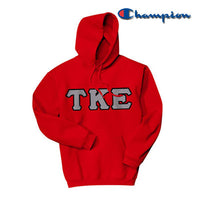 Tau Kappa Epsilon Champion Hooded Sweatshirt - Champion S700 - TWILL