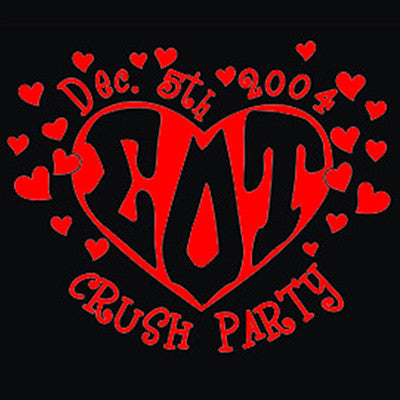 Hearts crush party shirt
