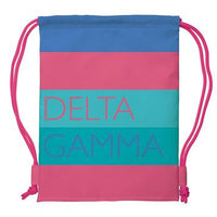 Delta Gamma Drawstring Backpack - a1009
