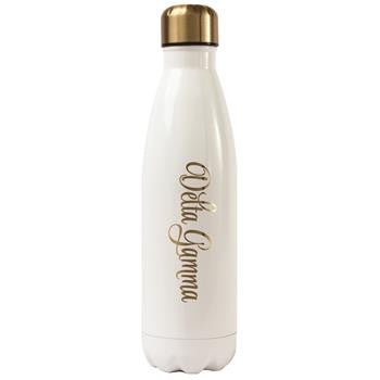 Sorority Stainless Steel Shimmer Water Bottle - a3001