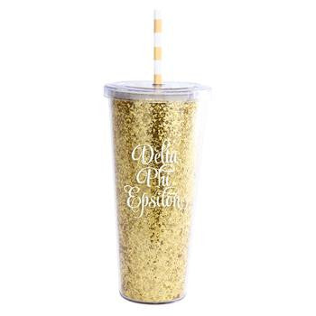 Sorority Glitter Tumblers - a3003