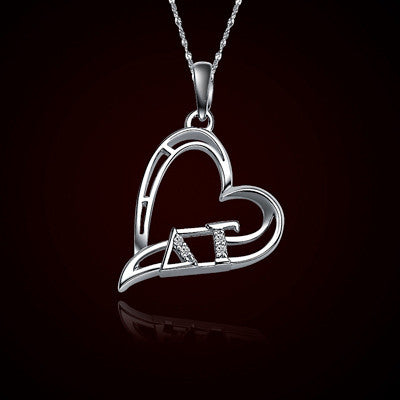 Delta Gamma Sorority Heart Charm - GSTC-HeartCharm