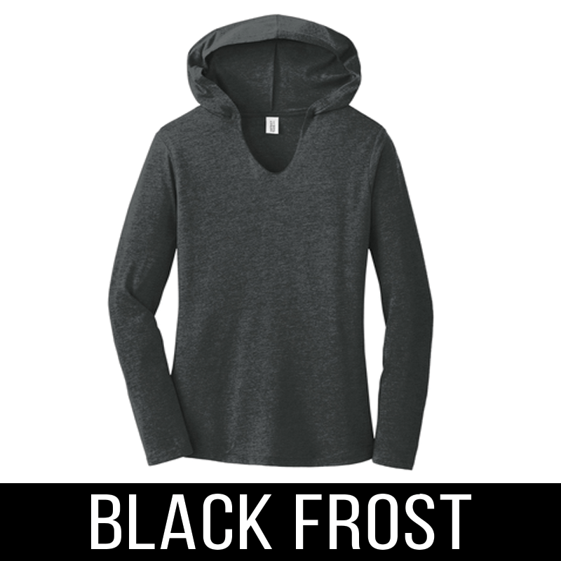 Sorority Long-Sleeve Hoodie, Printed Organization & Custom Text - DM139L - CAD