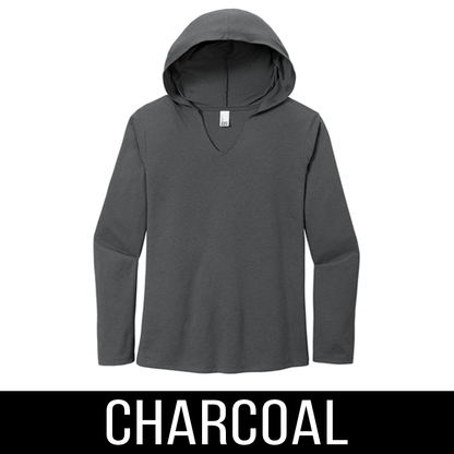 Sorority Long-Sleeve Hoodie, Printed Organization & Custom Text - DM139L - CAD