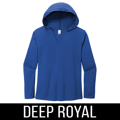 Sorority Long-Sleeve Hoodie, Printed Organization & Custom Text - DM139L - CAD