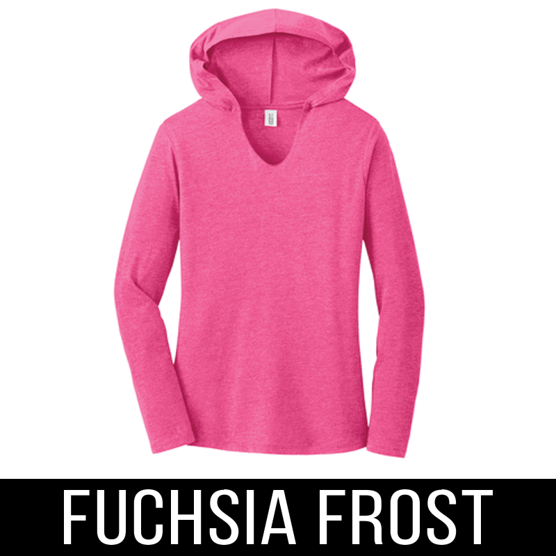 Sorority Long-Sleeve Hoodie, Printed Organization & Custom Text - DM139L - CAD