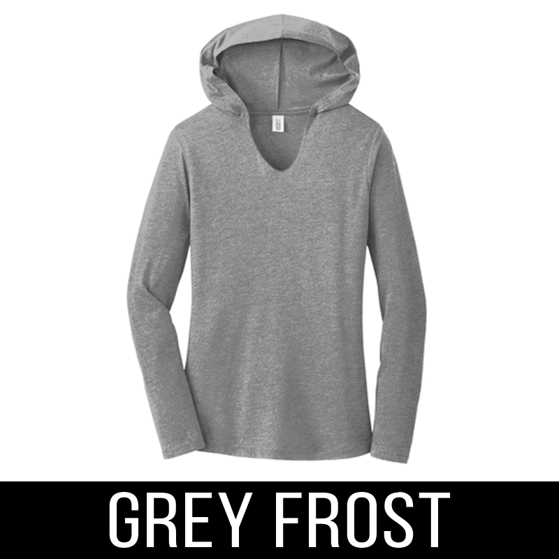 Sorority Long-Sleeve Hoodie, Printed Organization & Custom Text - DM139L - CAD