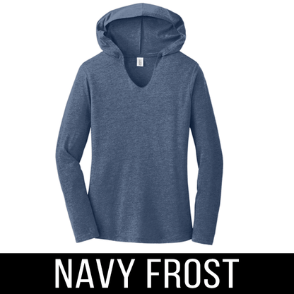 Sorority Long-Sleeve Hoodie, Printed Organization & Custom Text - DM139L - CAD