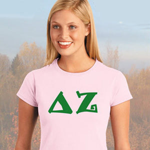 Delta Zeta Ladies' Softstyle Printed T-Shirt - Gildan 6400L - CAD