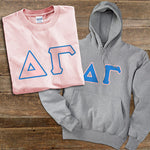 Delta Gamma Hoodie and T-Shirt, Package Deal - TWILL