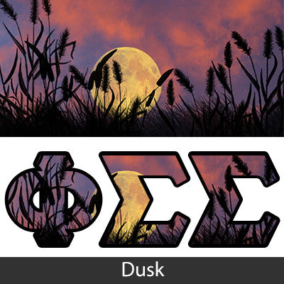 Fraternity Panoramic Printed Long-Sleeve Tee - Jerzees 21ML - SUB