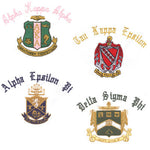 Additional Embroidery, Crest