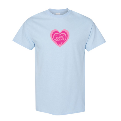 Printed Funky Heart - DTG