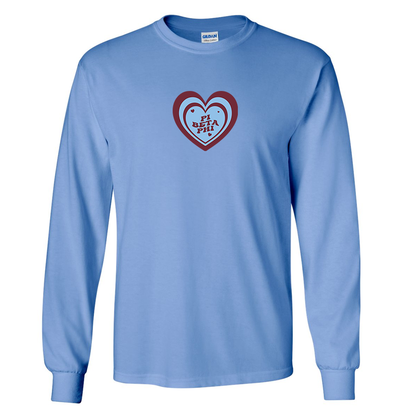 Printed Funky Heart - DTG