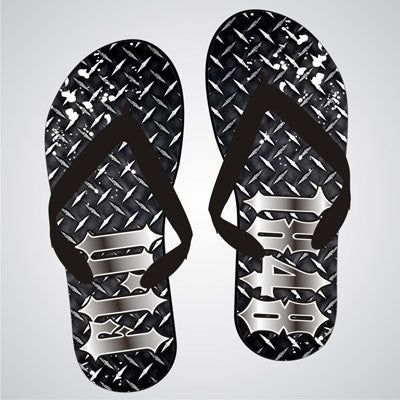 FIJI Diamond Plate Flip-Flops - SBL100