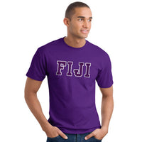 FIJI Letter T-Shirt - G500 - TWILL