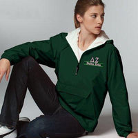 Greek Pullover Jacket with Embroidery Bar Design - Charles River 9905 - EMB