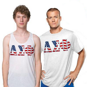 Fraternity Printed Flag Tee and Tank Package - SUB